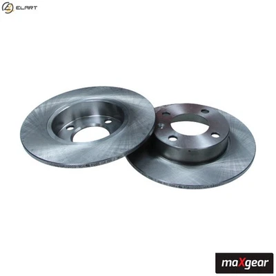 2x BRAKE DISC 19-1185 FOR VW SEAT CORDOBA/Vario IBIZA/II/Mk AROSA AMF 1.4L POLO - Image 1 of 4