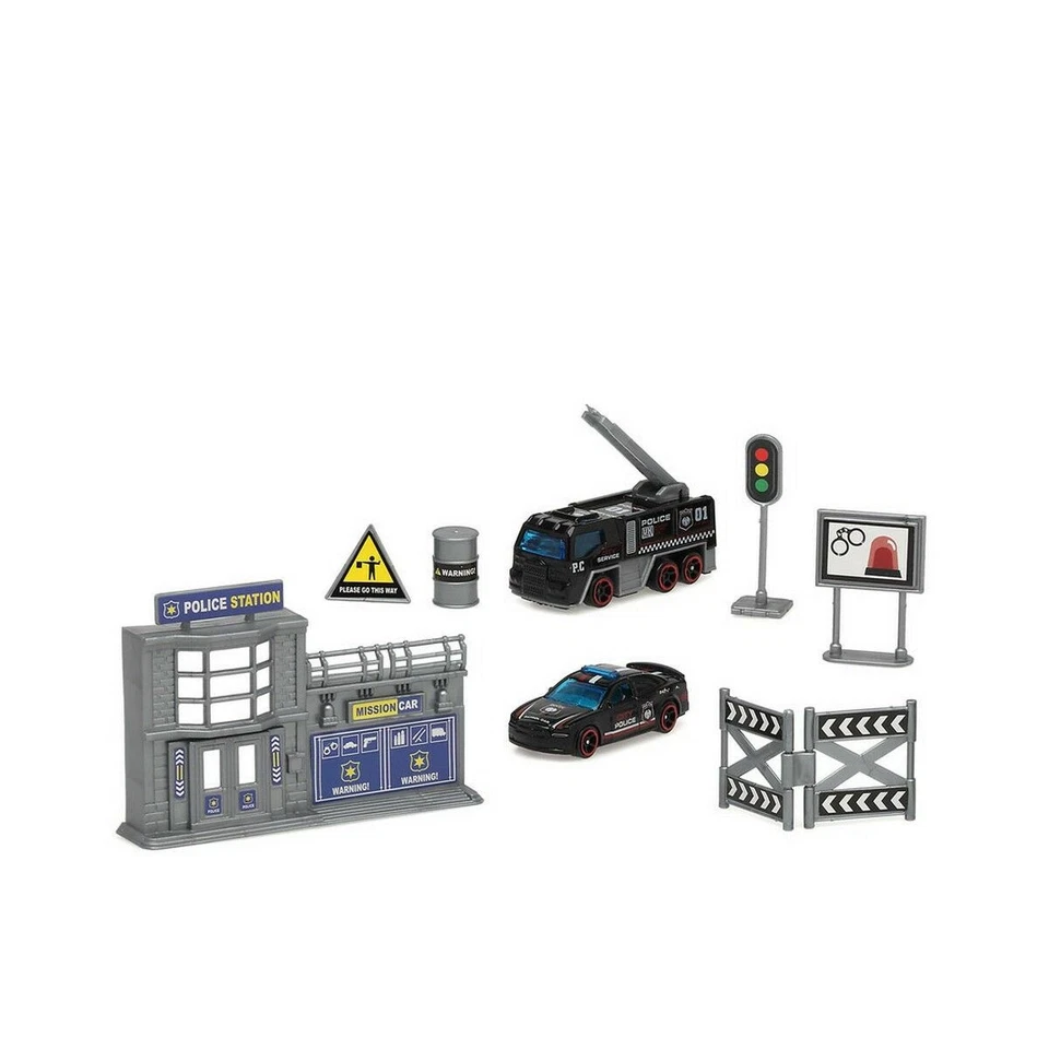 Camion City Rescue Azzurro 24 x 15 cm 1:64 - Immagine 1 di 1