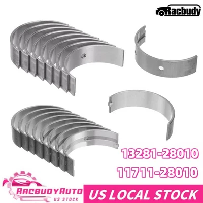 Main Bearing + Con Rod Bearing + Thrust Washer 2AZFE For Toyota RAV4 2002-2010 - Изображение 1 из 4