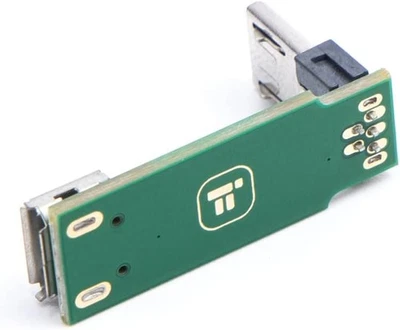 Adaptador USB IFLIGHT 90 grados en forma de L en ángulo recto versión FPV drone verde  Foto 1 de 4
