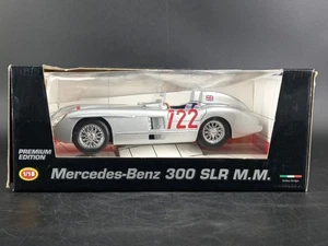 Mercedes-Benz 300 SLR M.M. No. Coche en caja 722 plata edición premium 1:18 embalaje original - Imagen 1 de 9
