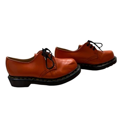Dr. Martens 1461 Smooth Leather Orange Oxford Shoes Made in England Sz UK 3 US 5 - Image 1 of 4