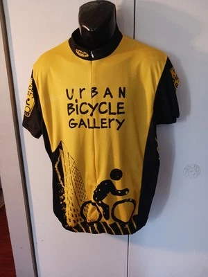Mt. Borah "Urban Bicycle Gallery" 球衣 尺寸 XL 二手  — 第 1/4 张图片