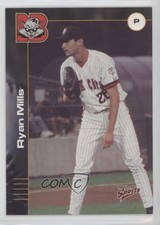 2001 Multi-Ad Sports New Britain Rock Cats Ryan Mills #18