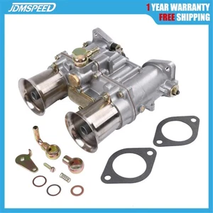 New Carburetor With Two Gaskets Fits Weber 48ida 19030.018 Rod - Picture 1 of 14