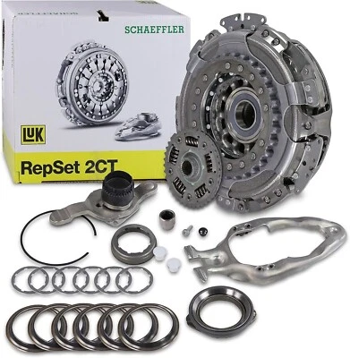 Kit Doble Embrague DSG Luk Audi A1 A2 Skoda Seat Leon VW Golf Passat 1.6 TDI Foto 1 de 4