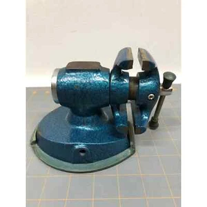 Tabletop Vise Watchmaker Jewlers Clock Maker Fly Tying Dual Swivel Rotating - Picture 1 of 7