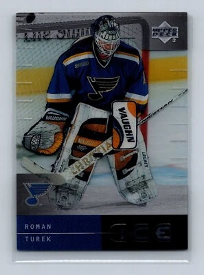2000-01 Ice Roman Turek #35 Blues Hockey Card - Image 1 of 2
