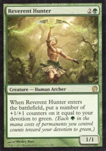 REVERENT HUNTER 173/249 THEROS MTG MAGIC LP - Imagen 1 de 1