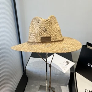LOEWE new raffia bowler hat - Picture 1 of 7