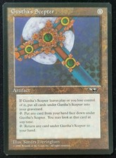 Gustha's Scepter x1 Alliances MTG Magic the Gathering Rare Artifact card 1x