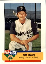 1994 Albany Polecats Fleer/ProCards #2255 Jeff Morris CO