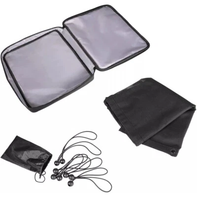 Trunk Sunshade Mesh Shade Top Cover for Jeep Wrangler JK JKU 2007-2017 4 Door US - Imagem 1 de 4