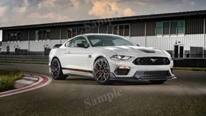 Ford Mustang Mach 1 paquete de manejo alta resolución decoración de pared estampado póster fotográfico - Imagen 1 de 1