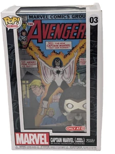 Funko POP! Marvel-Captain Marvel Avengers #03 Comic Cover-New-Free Shipping. - Picture 1 of 11