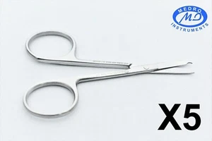 5x SPENCER STITCH SUTURE SCISSORS 3.5" OR SURGICAL INSTRUMENTS ( ROUND PATTERN ) - Afbeelding 1 van 21