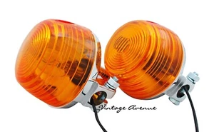HONDA XL100 XL100S XL125 XL175 XL250 XL350 MT125 METAL TURN SIGNAL LIGHT (TW51) - Picture 1 of 10