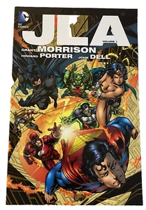 JLA Vol. 1 (2008) by DC Comics, Reprints JLA 1-9, Secret Files, SC Graphic Novel - Picture 1 of 4