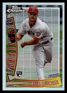 2022 Topps Chrome SONIC REID DETMERS YOUTHQUAKE ANGELS RC YQ-12 - Picture 1 of 2