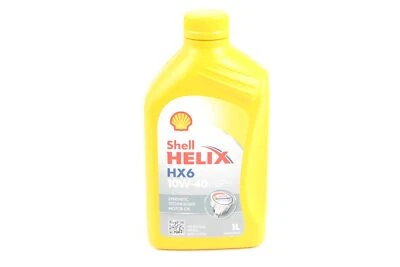 Shell Helix HX6 10W40 Motoröl 1 Liter VW501.01/505.00 RN 0700 ACEA A3/B4 - Bild 1 von 4