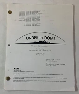 Juego de programa de televisión Under the Dome guión usado ~ EPISODIO 112 borrador de producción blanco - Imagen 1 de 1