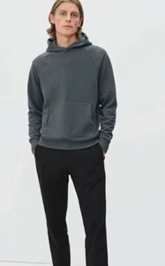 Everlane Unisex the Track Hoodie Dark Heather Gray S - Picture 1 of 10