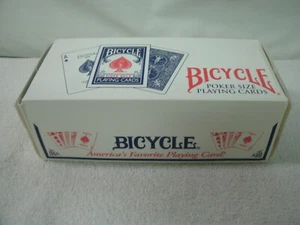 Bicycle POKER  Playing Cards -12 Packs-Sealed Box--808-R - Picture 1 of 12