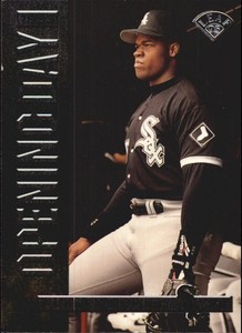 1995 Leaf Opening Day Chicago White Sox Baseball Card #1 Frank Thomas
