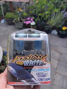 Halogen 100w Xenon Headlight -9004 Bright White 5000K Light Bulb Hi/Lo Beam - Picture 1 of 2