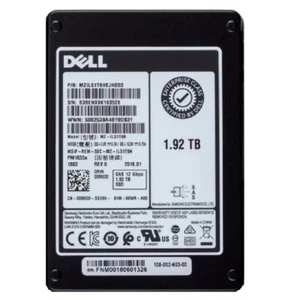 DELL Samsung PM1633a 1,92 To SSD 2,5" SAS 12 Gbit/s MZ-ILS1T9B 0086DD S3BENX0K404346 - Photo 1/2