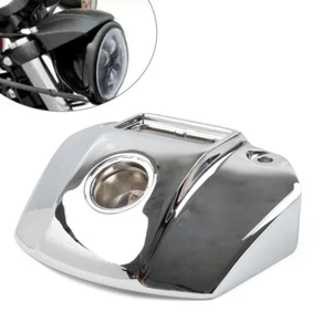 Chrom Motorrad Scheinwerfer Halterung Für Harley Sportster XL 883 XL 1200 92-13 - Bild 1 von 9