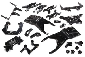 Black Complete Billet Machined Suspension Upgrade Kit for Traxxas 1/10 Slash 2WD - Picture 1 of 1
