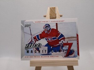 2008-09 Upper Deck MVP Magnificent 7's Carey Price #M7-CP