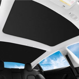 4Pcs Glass Roof Sun Shade Front & Rear Sunroof Sunshade Covers For Tesla Model 3 - Picture 1 of 13