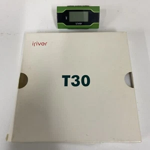 iriver T30 MP3 Player Green With Manuals - Picture 1 of 17