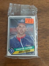 1989 Edmonton Trappers PCL CMC Team Set In Cellophane: 25 Cards