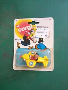 Corgi Toy Car/Plane "Olive Oil" From "Popeye" Cartoon - Picture 1 of 2