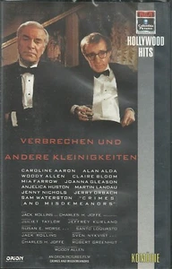 VERBRECHEN UND ANDERE KLEINIGKEITEN - Typischer Woody Allen - VHS - NEU & OVP - Imagen 1 de 2