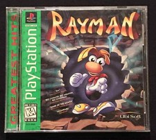 Rayman Sony PlayStation 1 ONE CIB Complete Video Game PS1 Greatest Hits