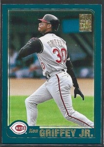 2001 Topps Ken Griffey Jr Card No. 593