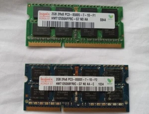 4GB 2 x 2GB PC3-8500S 1066MHz DDR3 SODIMM Memory - Working Pull from Dell E6410 - Picture 1 of 1