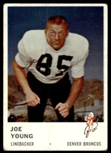 1961 Fleer Joe Young Denver Broncos #153 - Picture 1 of 2