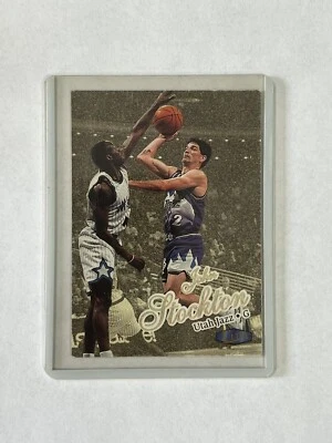 1997-98 Fleer Ultra - Gold Medallion #30G John Stockton - Image 1 of 2