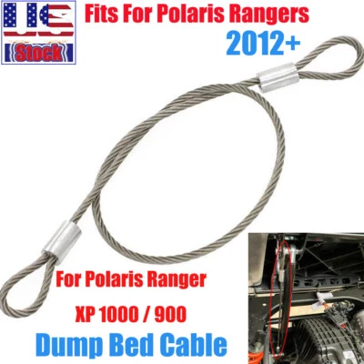 Cable limitador de plataforma de volteo Ranger 1000 900 Crew XP 7082244 2017-2021 para Polaris Foto 1 de 4