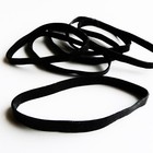 HEAVY-DUTY LARGE BLACK RUBBER BANDS | Resist the Elements (20 Pack- 3.5” x 1/4”)