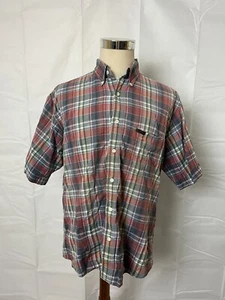 Woolrich Button Up Hemd Herren Gr. L kariert kurzarm - Bild 1 von 7