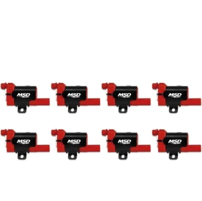 MSD 82638 Blaster LS Direct Ignition Coil Set For 07 GMC Sierra 3500 6.0L - Image 1 of 3
