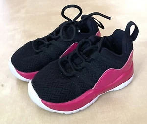 Jordan Deca Fly GP Black Vivid Pink TODDLER 4C Sneakers 844373 009 FAST SHIPPING - Picture 1 of 6