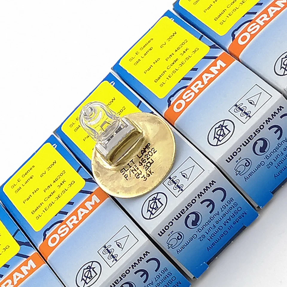 FOR TOPCON 6V 20W SL-1E SL-3E SL-7E SL-3G Topcon Slit Lamp Microscope Lamp Bulb - Image 1 of 3