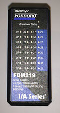 Foxboro Invensys FBM219 32 Channel (24 Input, Voltage; 8 Output Switch)